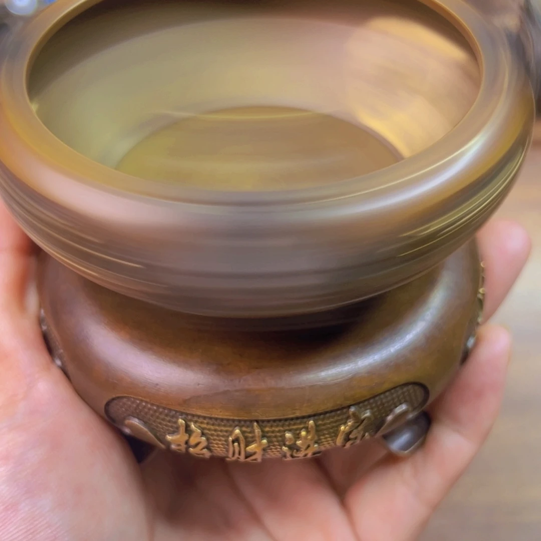 原矿风磨铜时来运转聚宝盆