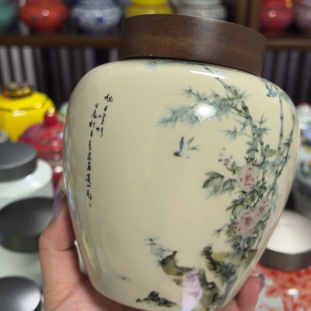 陶瓷茶叶罐密封罐