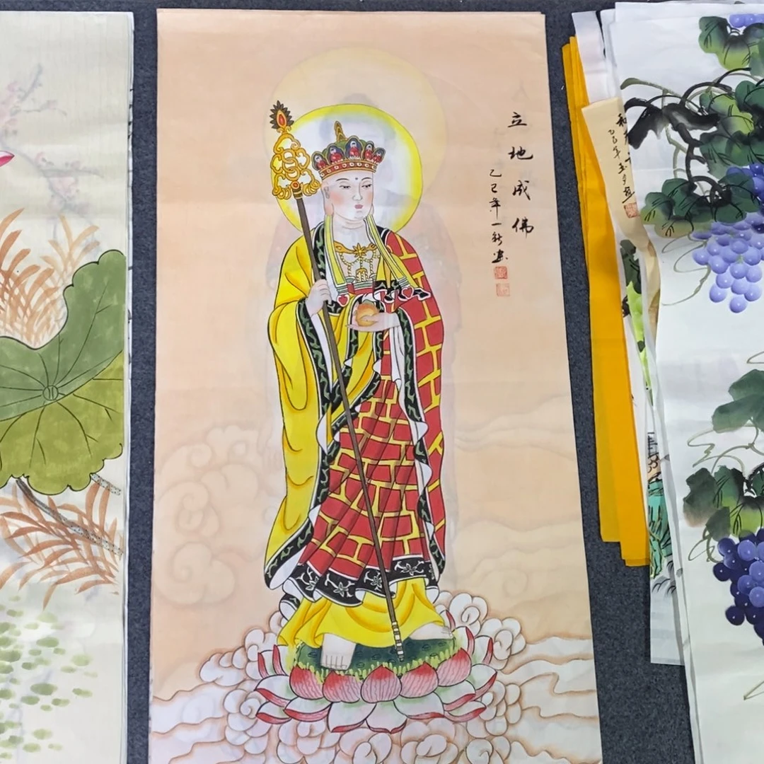 国画尺寸100✖️50三尺工笔手绘画