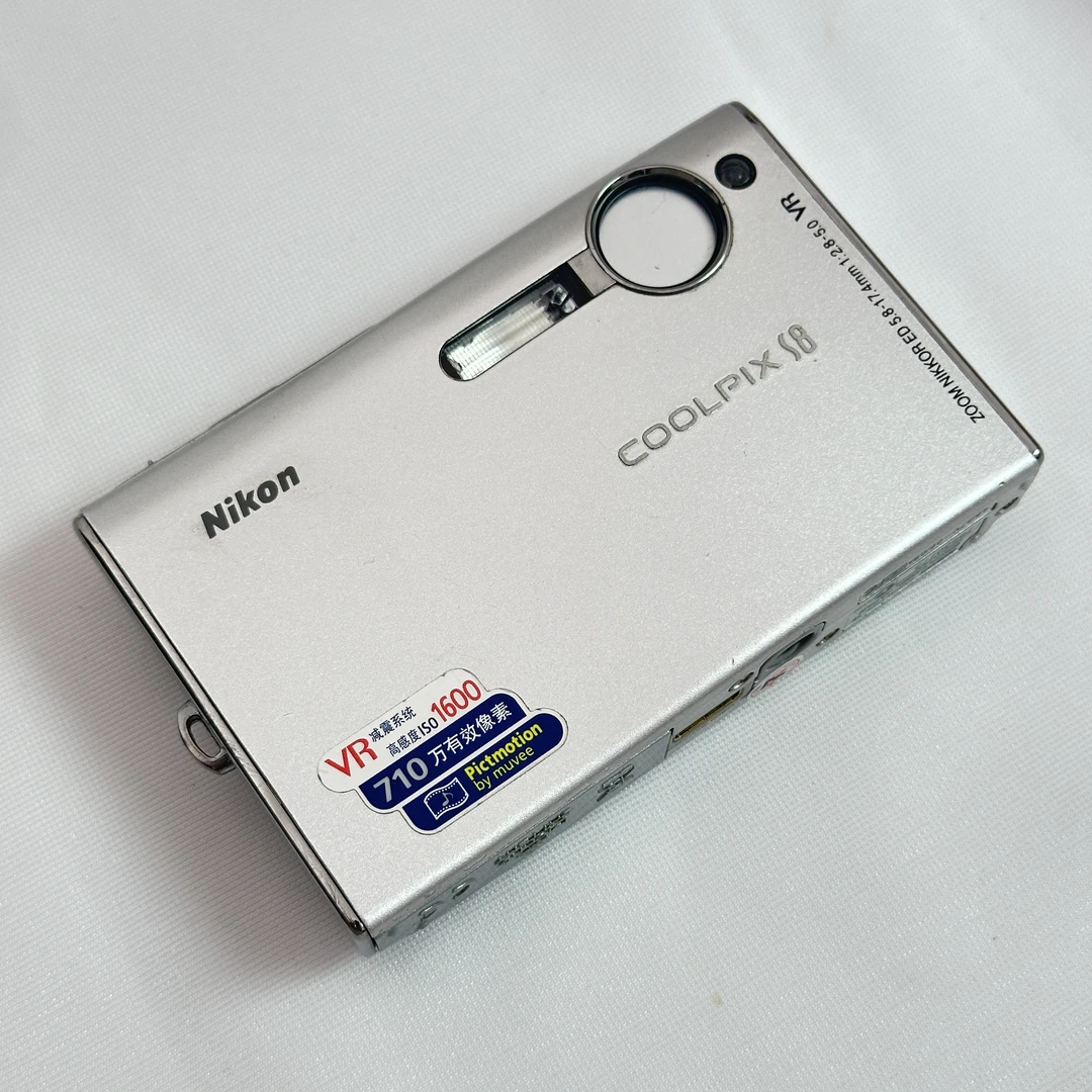 9新 Nikon/尼康 尼康S8 CCD数码相机  屏贴膜