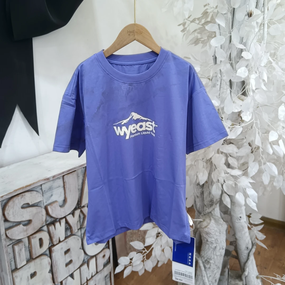 W700蓝色短袖上衣