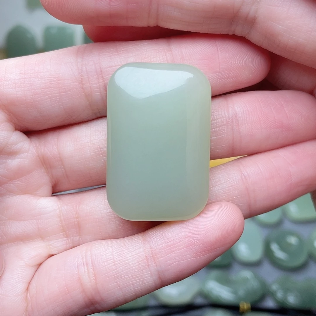 和田玉挂件未镶嵌茗*