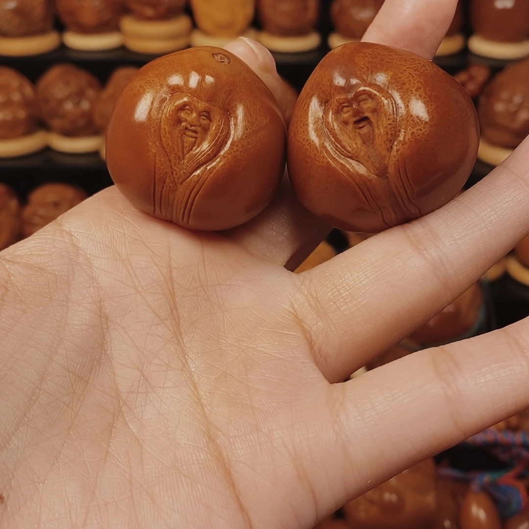 手串/手链橄榄核寿星一对0088