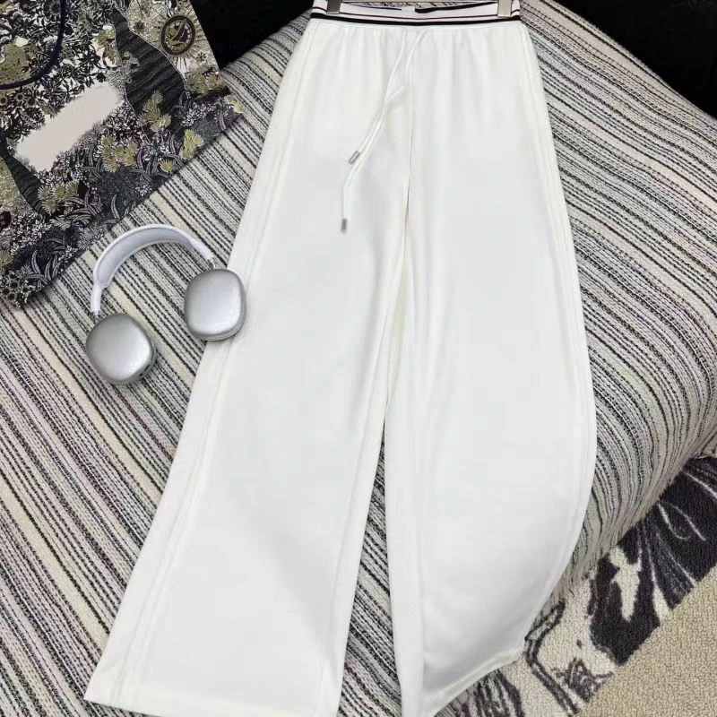 通用女士新款裤子冰丝显瘦显高直筒裤