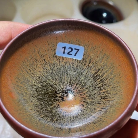茶盏原矿原釉柴烧建盏