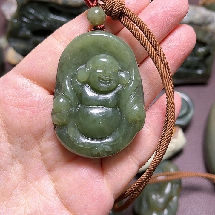 岫岩河磨玉（透闪石质玉）手绳未镶嵌