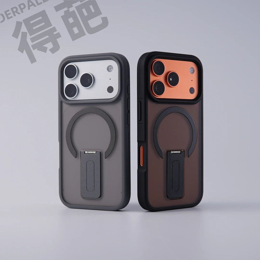 得葩个性剑锋支架苹果17promax磁吸手机壳iphone16软边防摔15/14