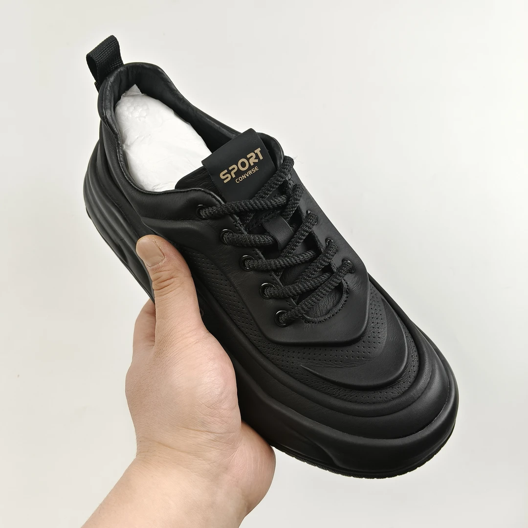 【R867】甄选男鞋推荐 35619黑色 时尚百搭 潮流舒适男款