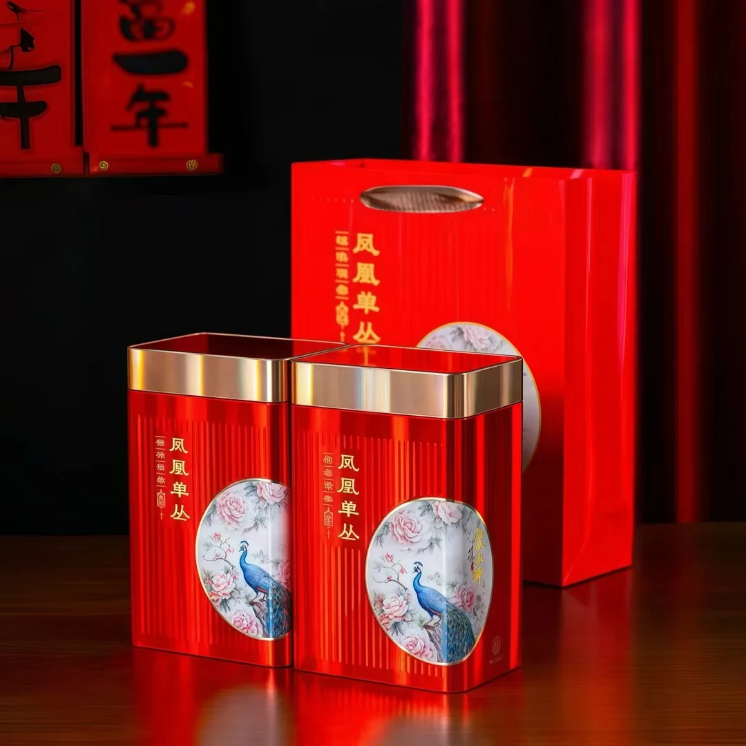 【金礼】蜜兰香浓香单丛潮州工夫茶精美礼罐装4罐2斤