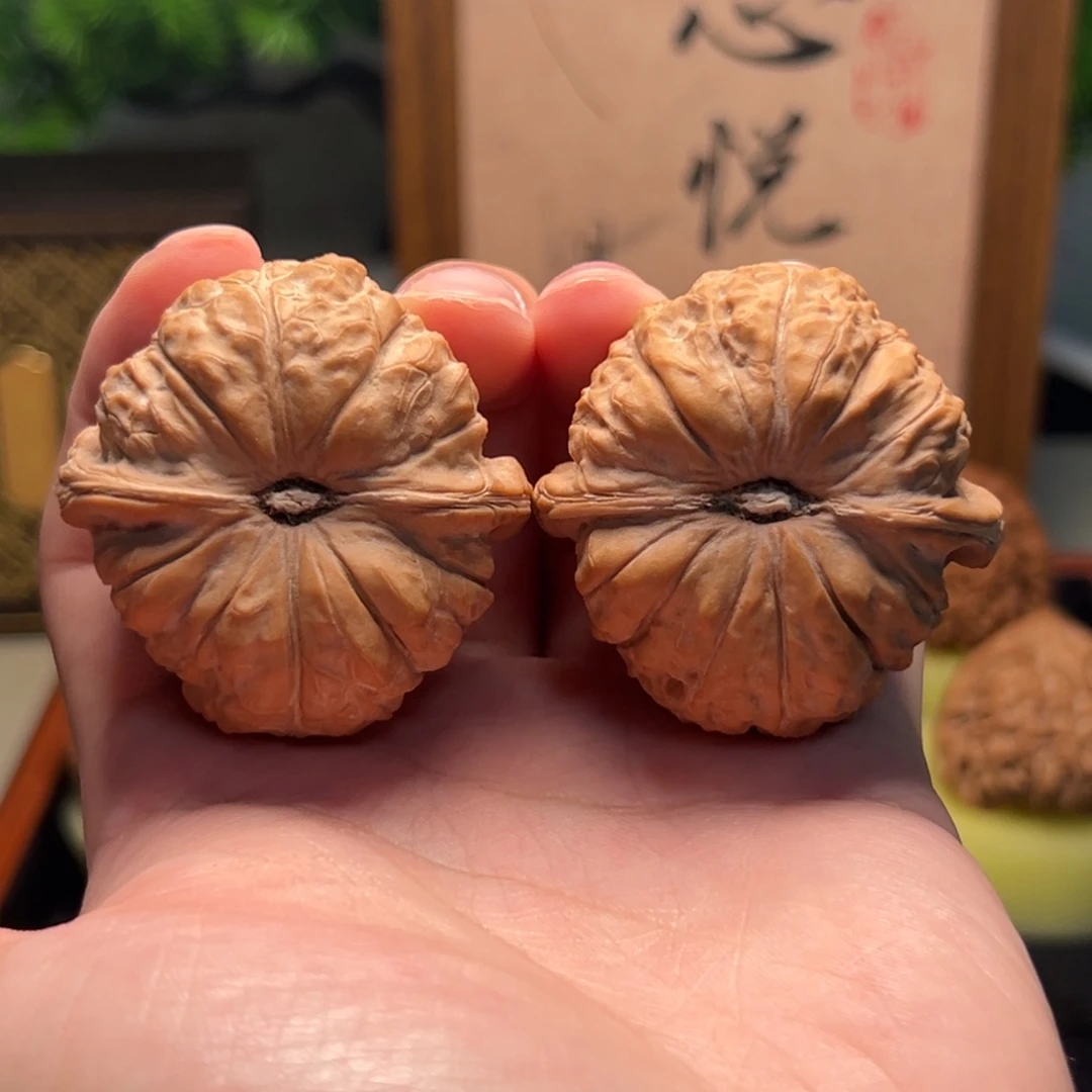 @***强吊坠文玩核桃45 南瓜墩