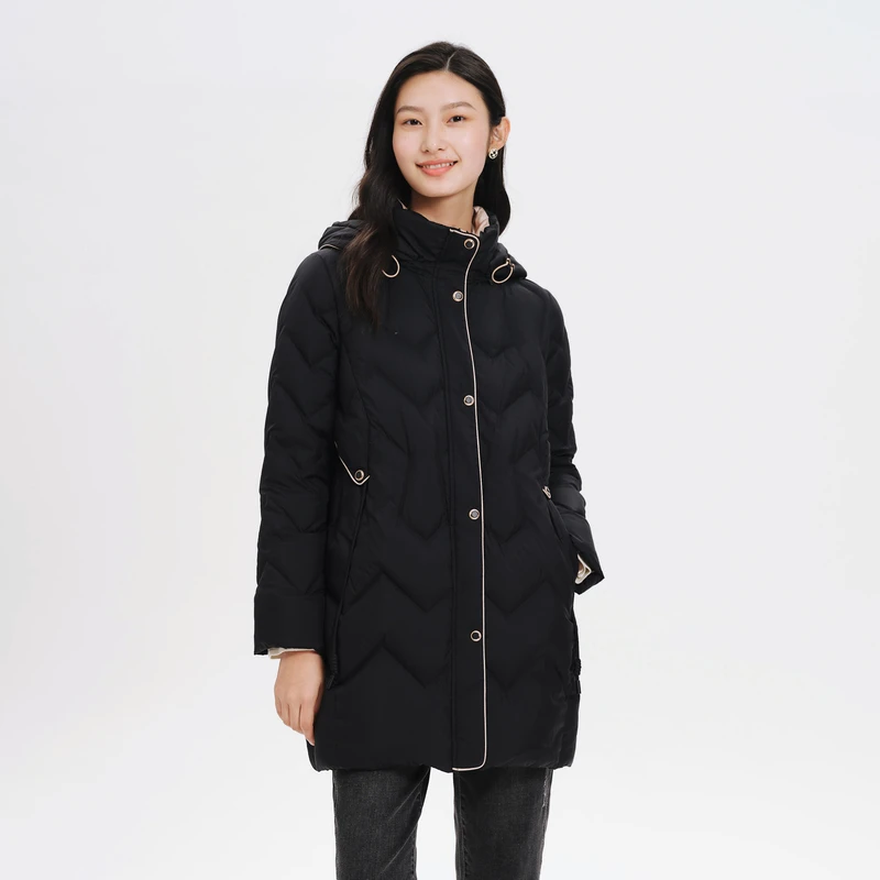 【婷婷专属】koradior珂莱蒂尔冬季新保暖级白鹅绒羽绒服外套