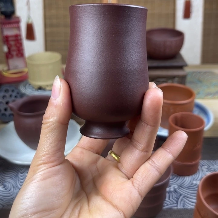 紫砂茶壶如**水主人杯容量90