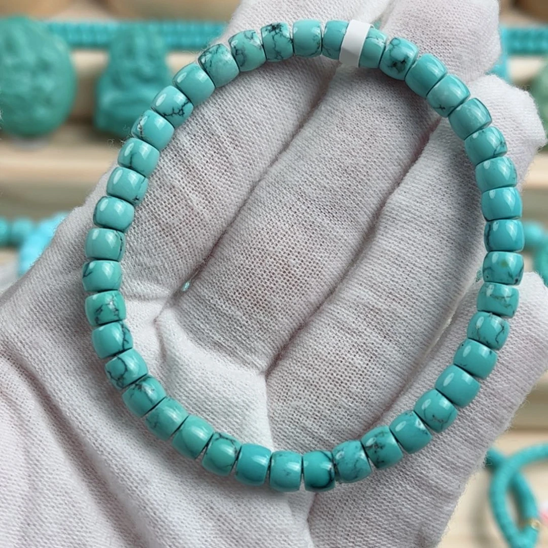 未镶嵌绿松石尺寸5.6mm