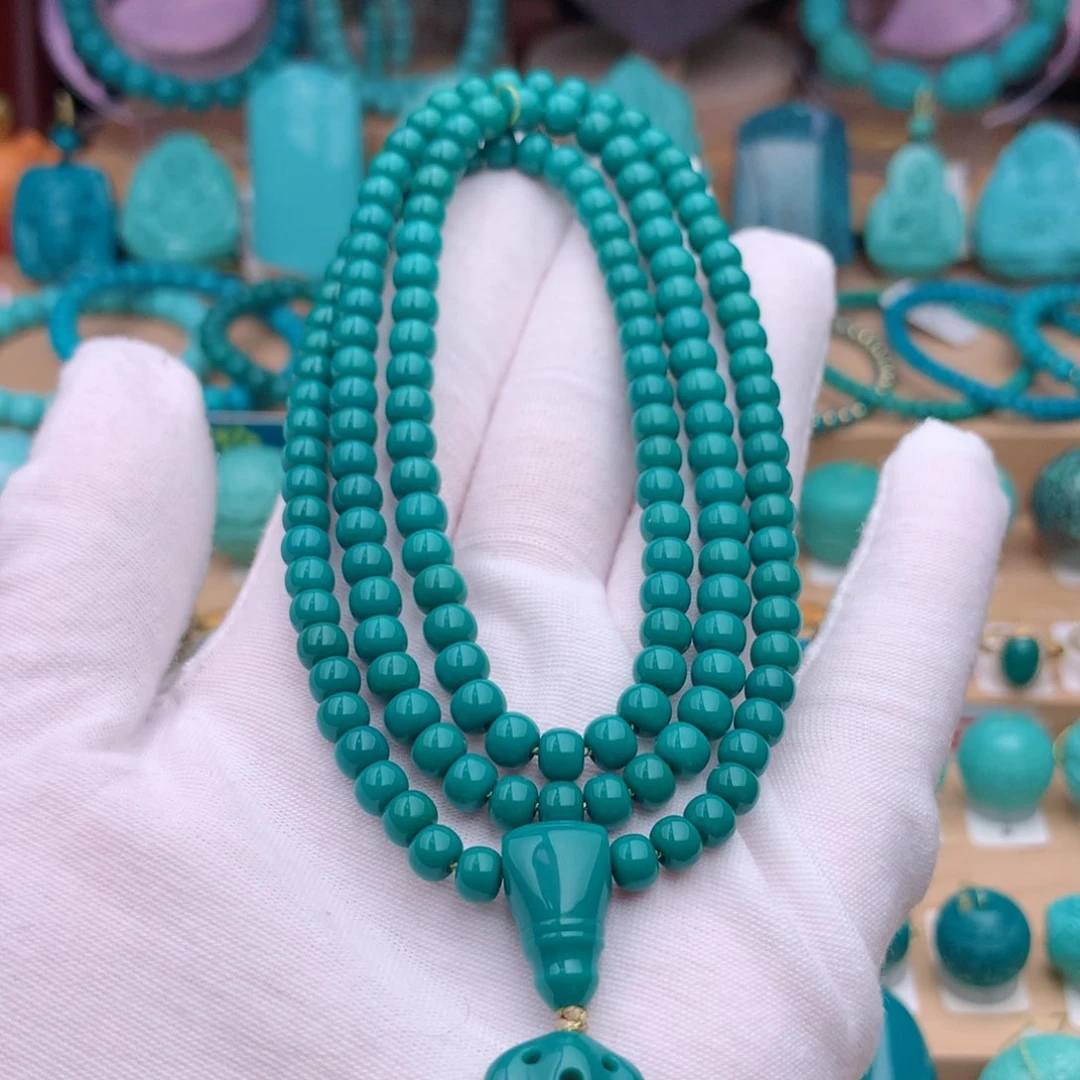 未镶嵌绿松石珠宝奇石5➕