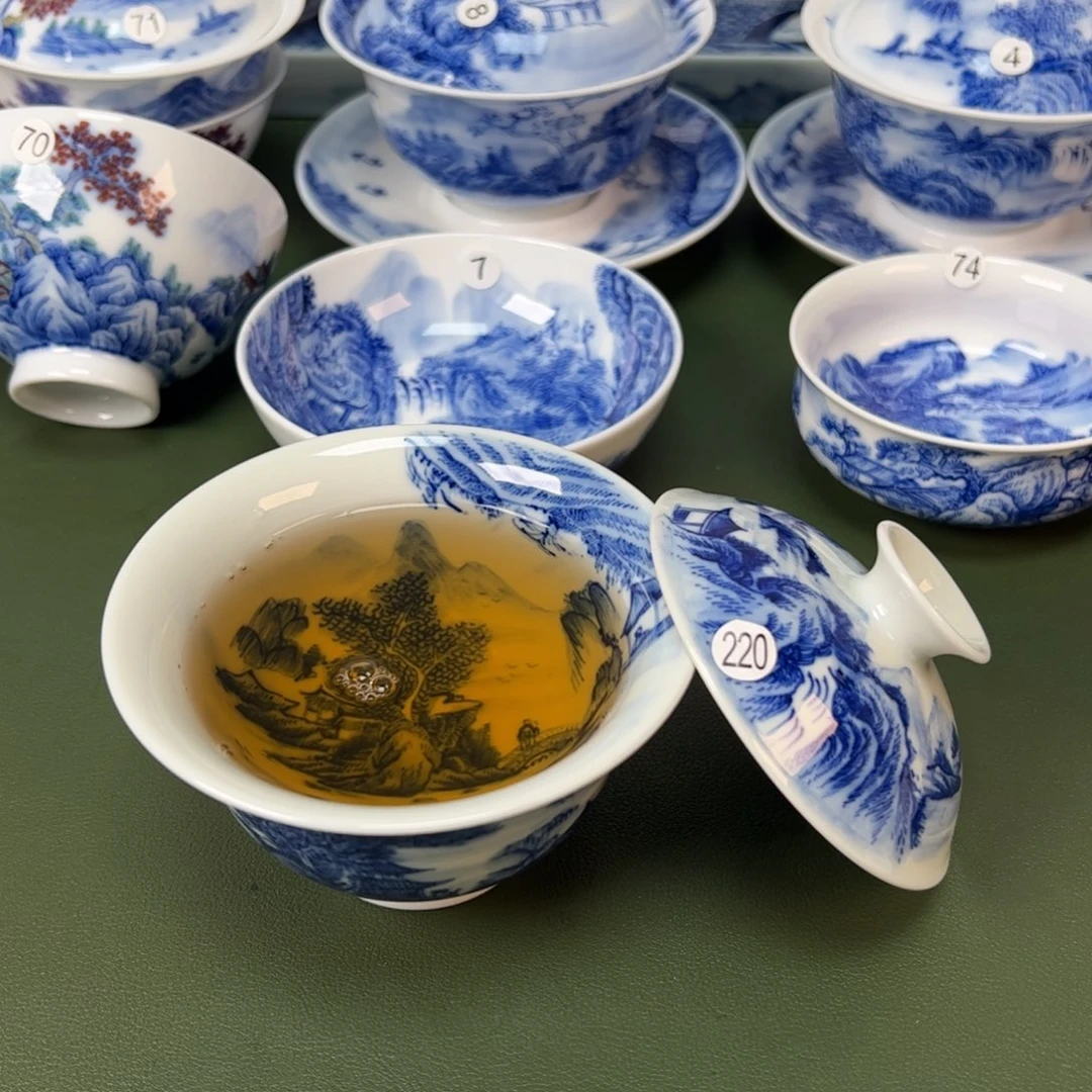 木木景德镇纯手工纯手绘茶具220