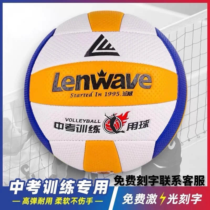 兰威0571中考排球训练比赛专用球5号中学生体育考试硬标准气排球