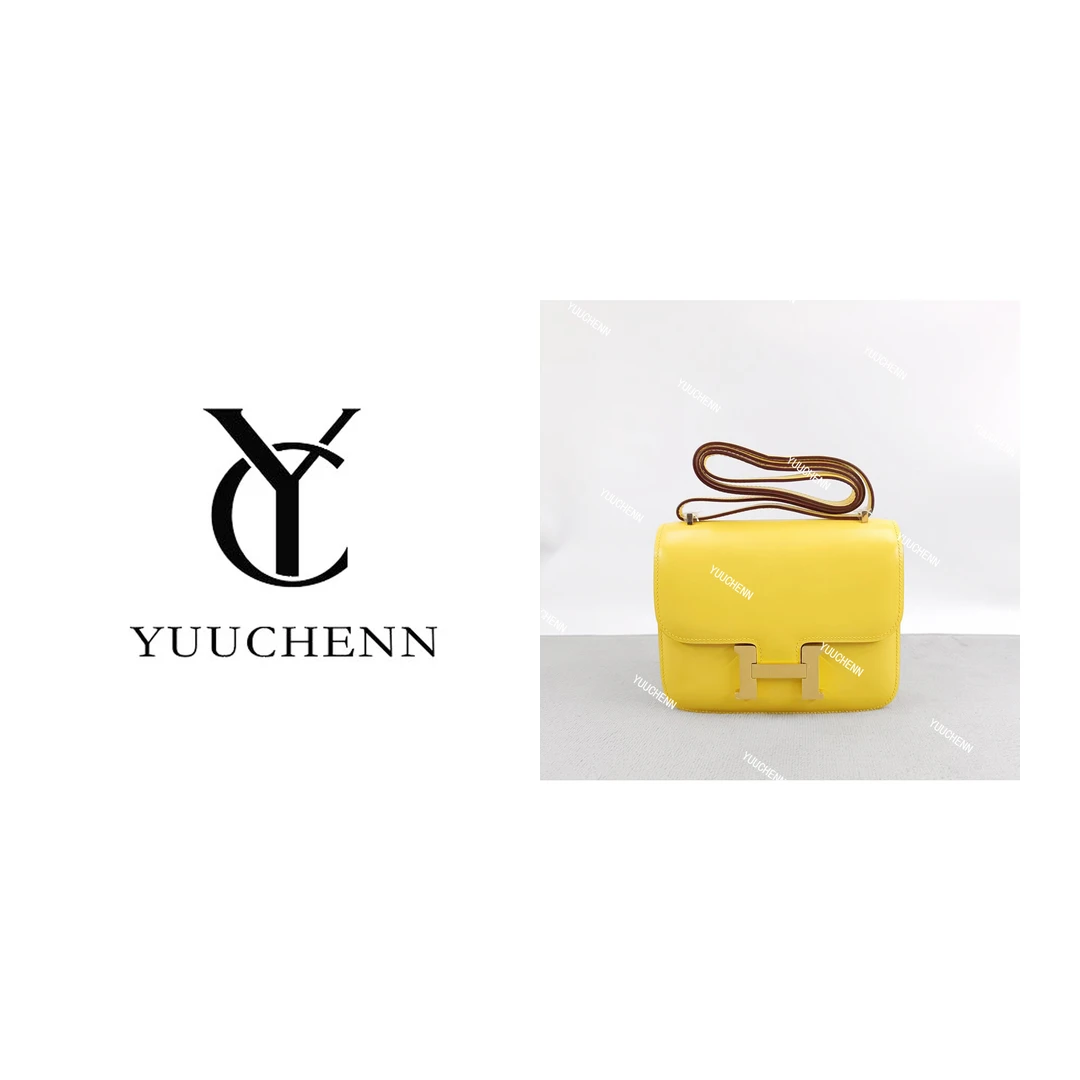 YUUCHENN【手工定制】19cm原创设计高定真皮包 HH4407