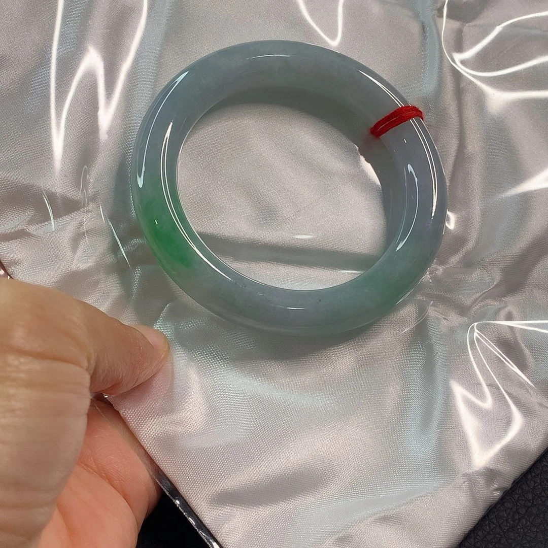 翡翠未镶嵌手镯翡翠手镯58