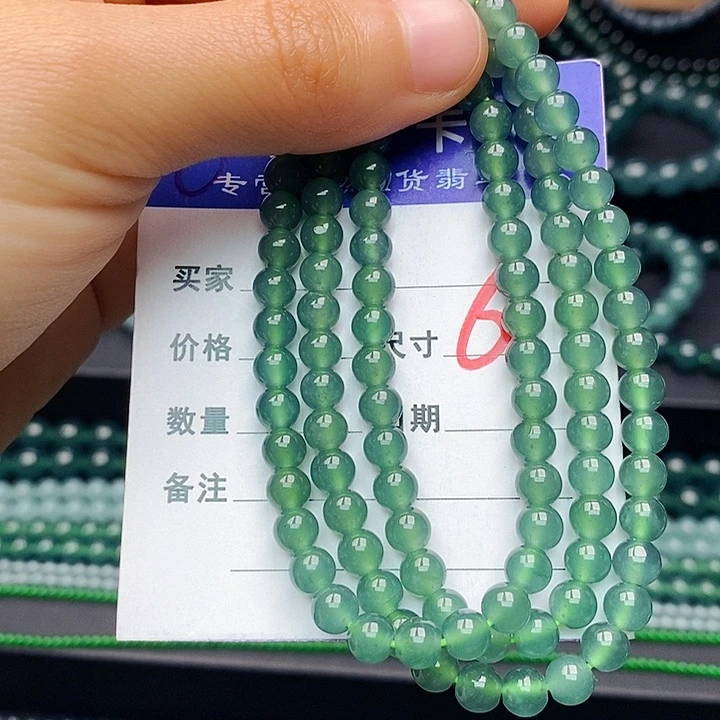 翡翠未镶嵌手链翡翠