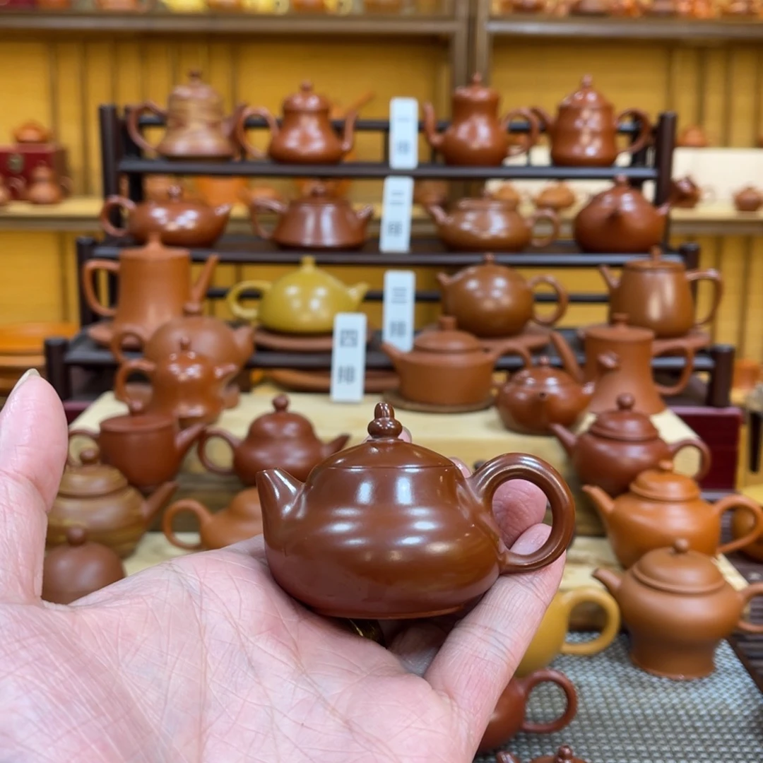 紫砂茶壶-****o潮州手拉壶，