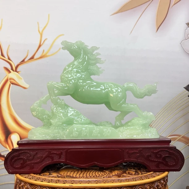 马到成功马摆件高26长22办公桌前台收银台客厅酒柜开业乔迁送礼