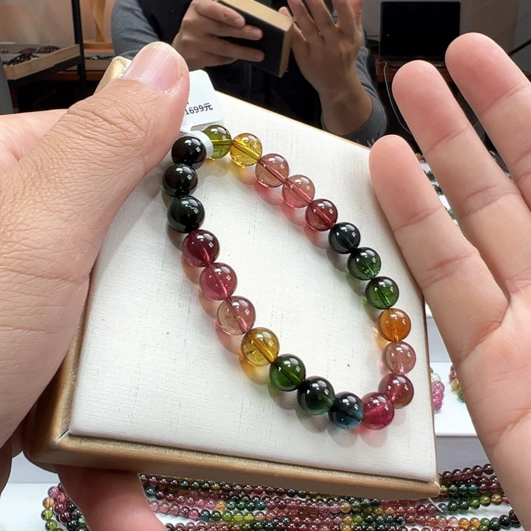 碧玺手串未镶嵌8.5mmmmmmmmm