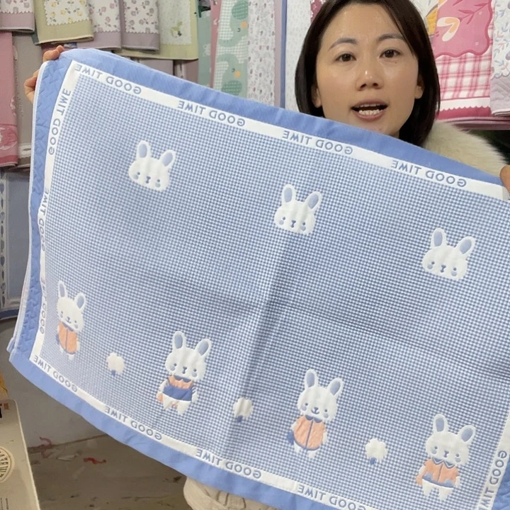 棉特价兰色小兔子