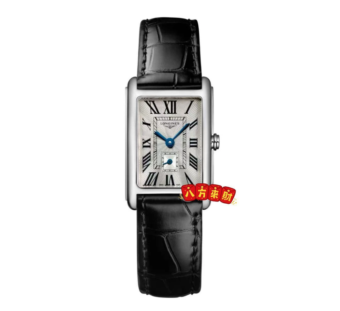 99新 Longines/浪琴 黛绰维纳255/罗马蓝针/中号/石英