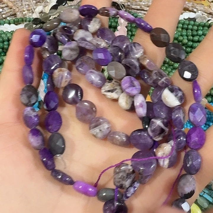 A***B玛瑙/玉髓合金珠宝半成品24号打包