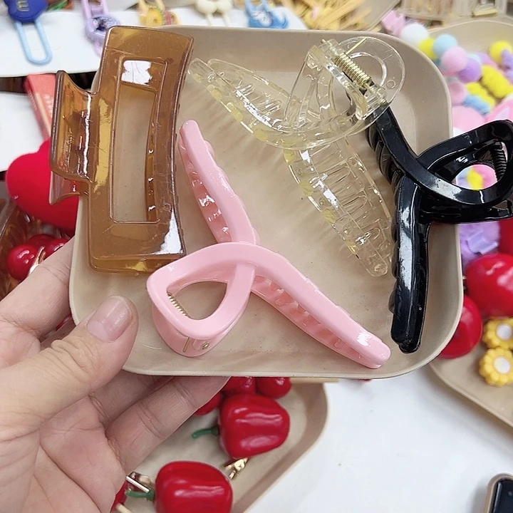 三醋酯纤维4个鲨鱼夹