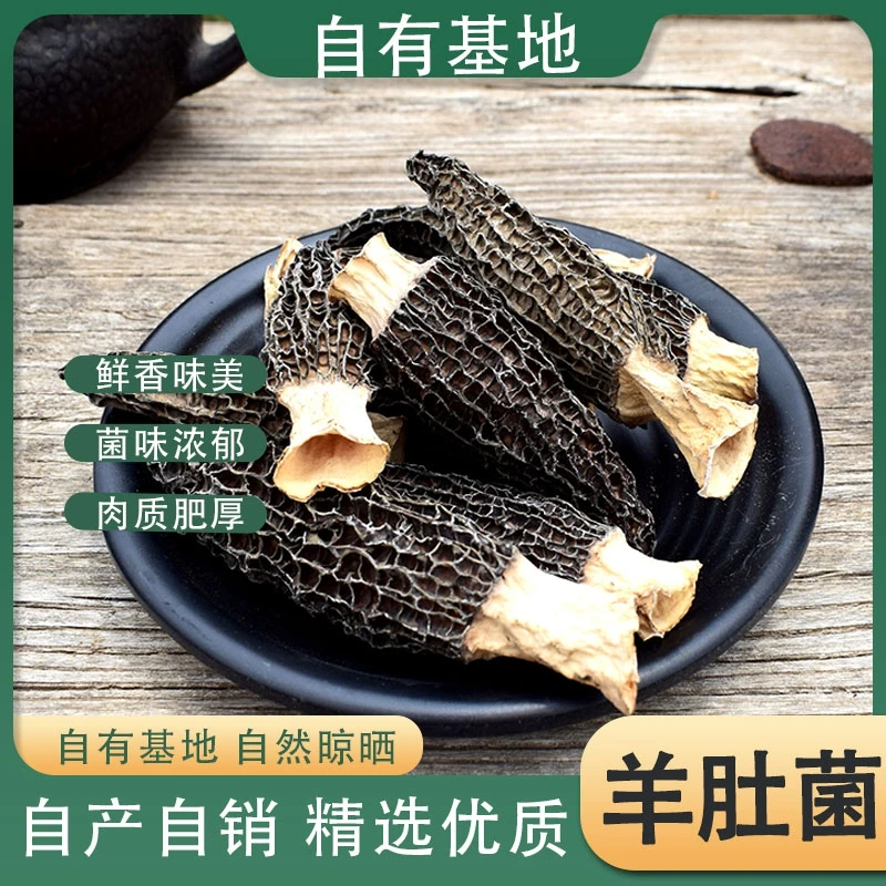 2025头茬干品羊肚菌20克装自有农场自产自销羊肚菌