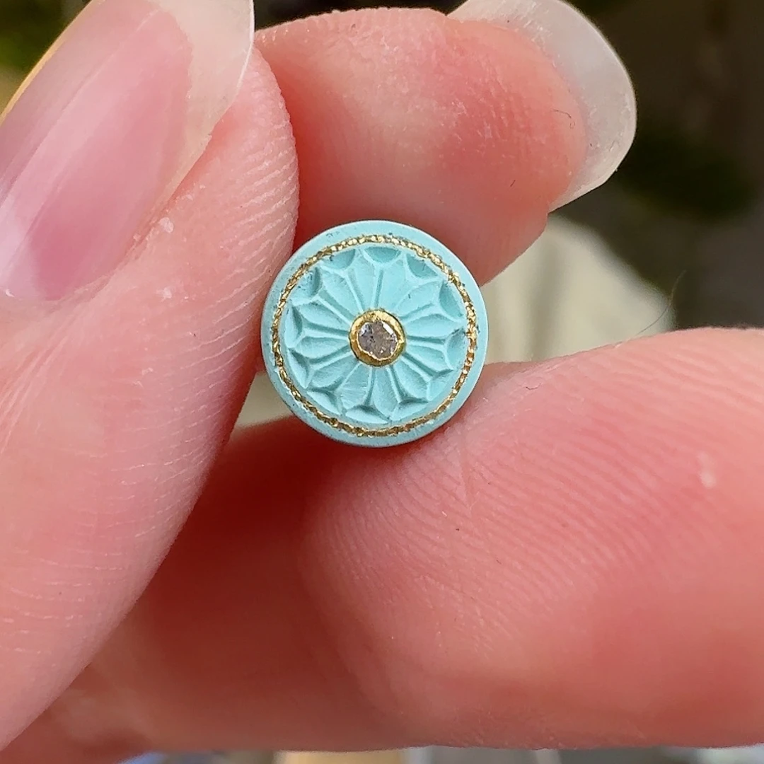 绿松石珠宝奇石未镶嵌