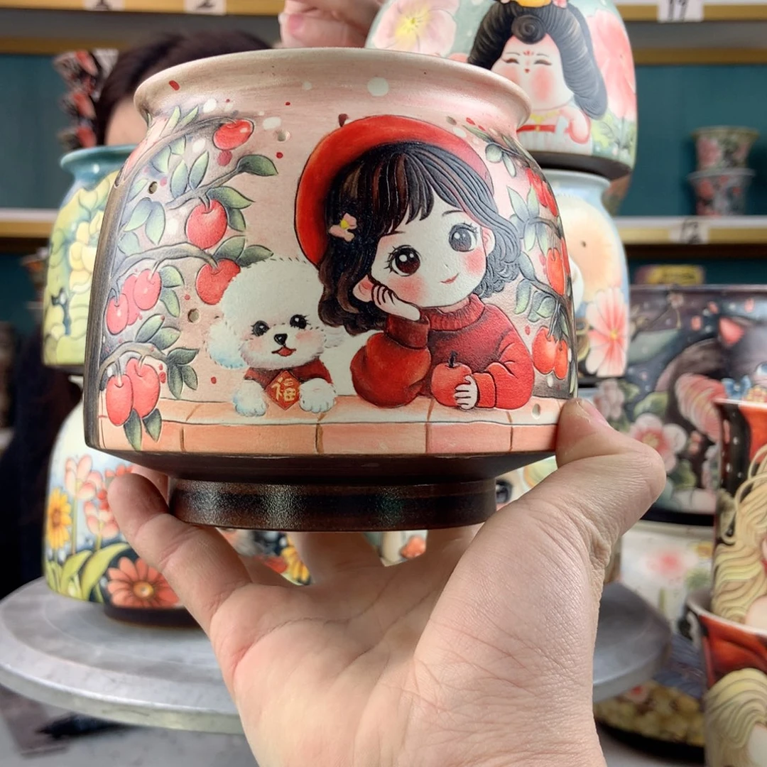 罐后**?景德镇手工瑕疵39