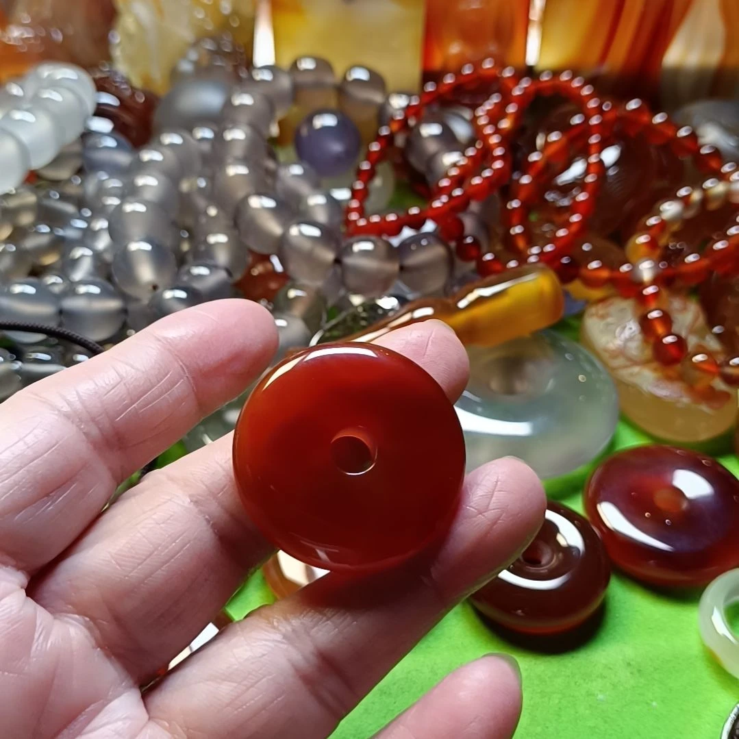 玛瑙/玉髓颈饰未镶嵌笑****3