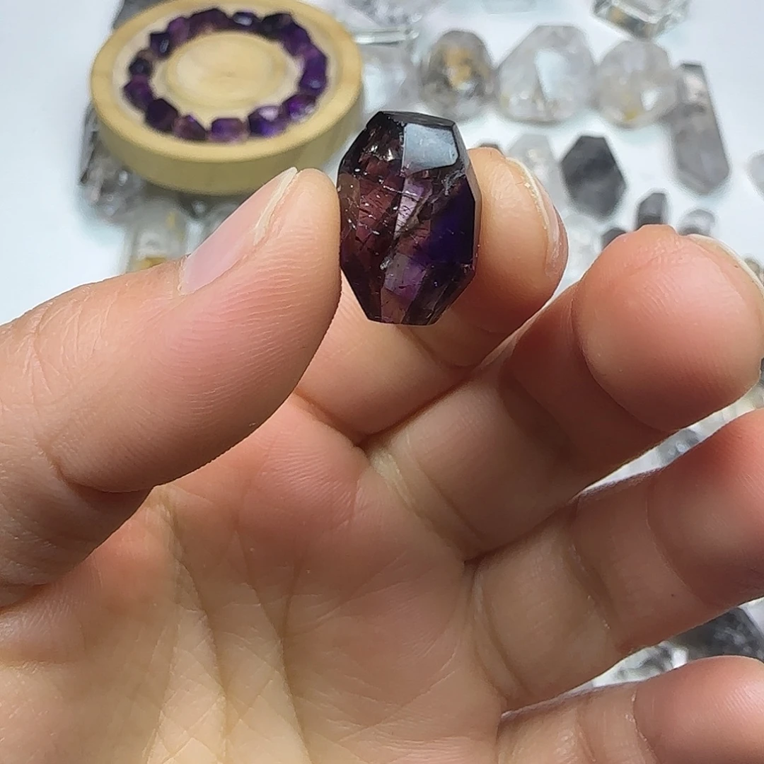 水晶珠宝半成品未镶嵌