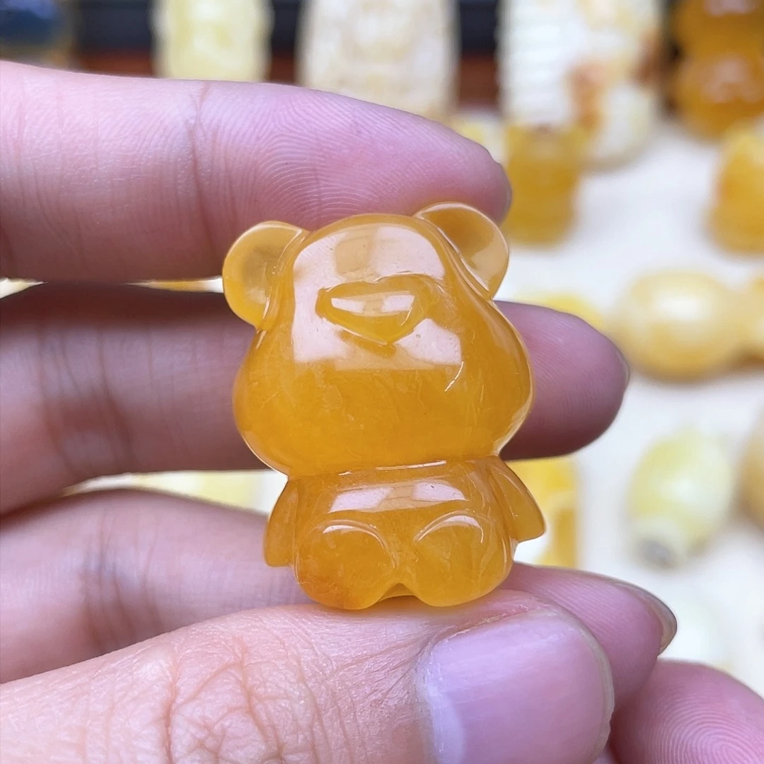 琥珀裸石未镶嵌蜜蜡