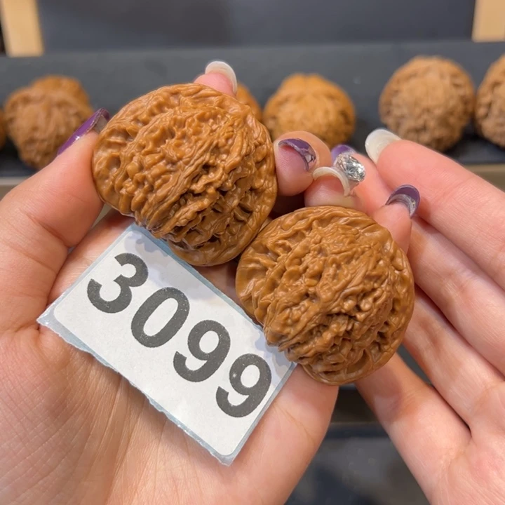 把件文玩核桃43全品四座楼狮子头