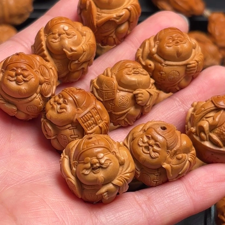 橄榄核手串/手链风****叔手串