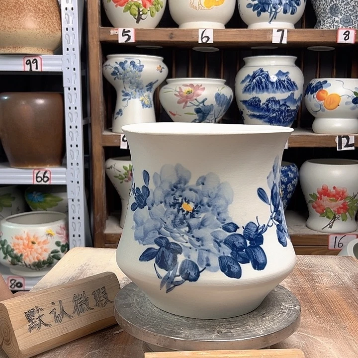 陶小蛮腰牡丹兰兰陶瓷陶瓷陶