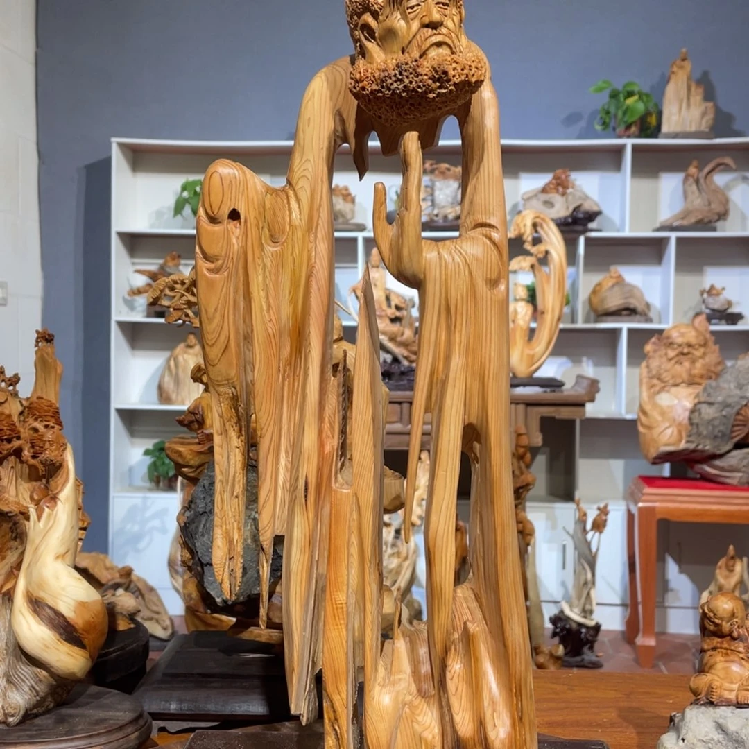 柏木（崖柏）华**生工艺品428