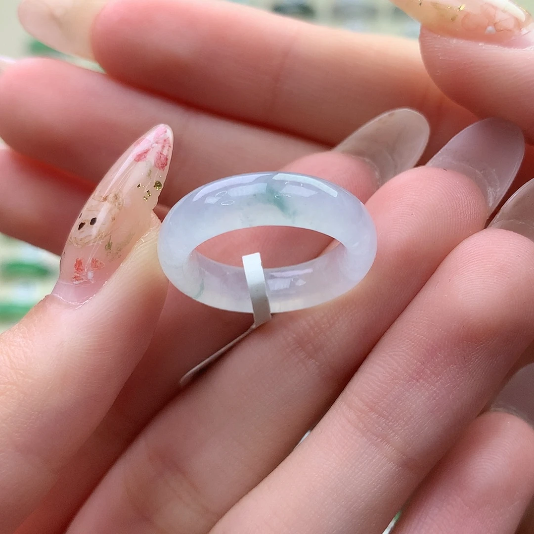 翡翠未镶嵌戒圈港12