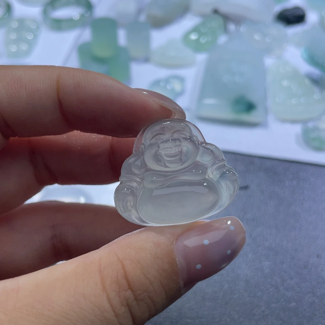定制翡翠未镶嵌佛公