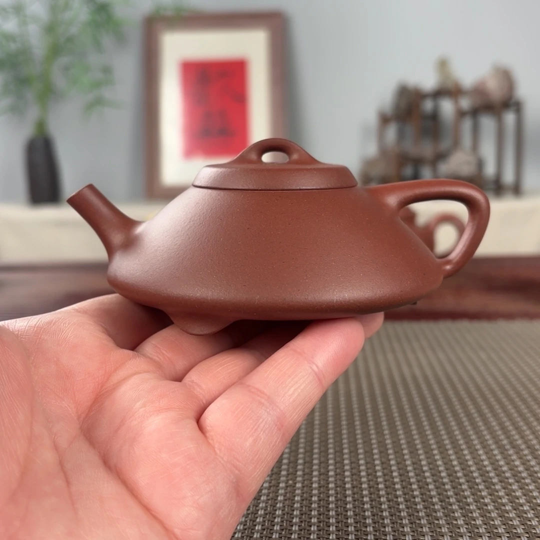 紫砂茶壶黄龙山原矿紫砂壶170