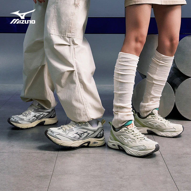 Mizuno/美津浓跑者美学轻便缓震跑鞋FIYI V2棉花糖/米白/银色/11