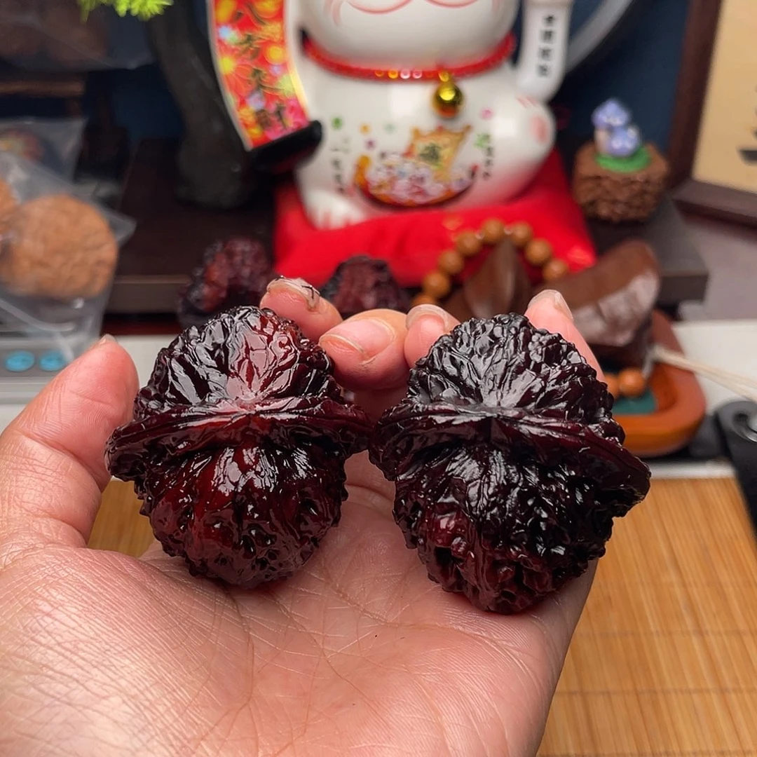 吊坠文玩核桃边**镇南白