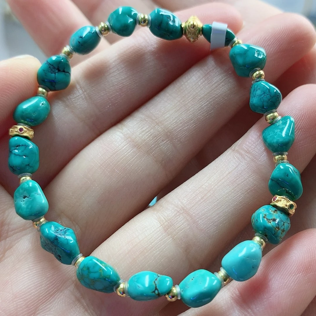 未镶嵌绿松石珠宝奇石