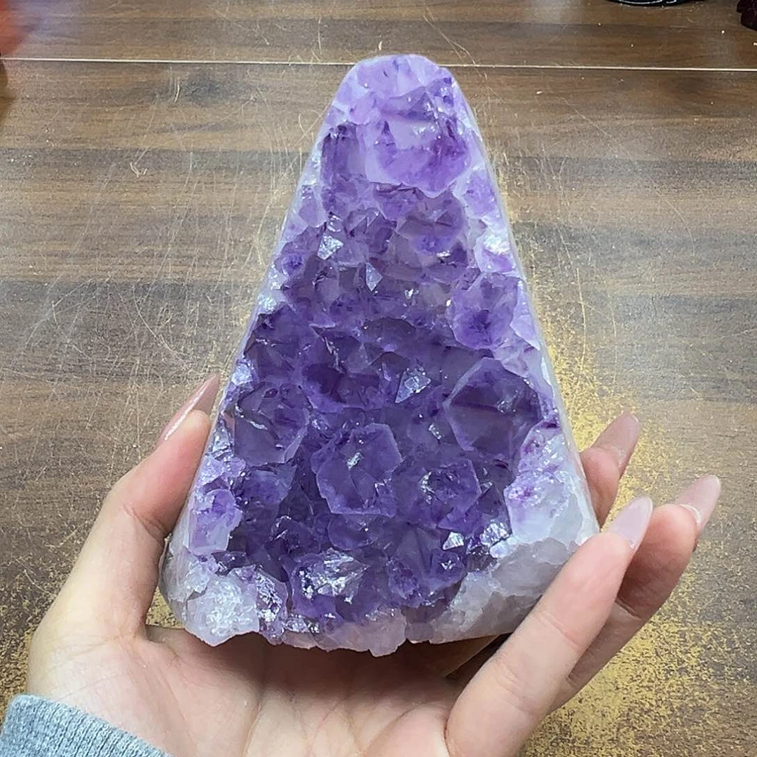 紫晶摆件未镶嵌晶体