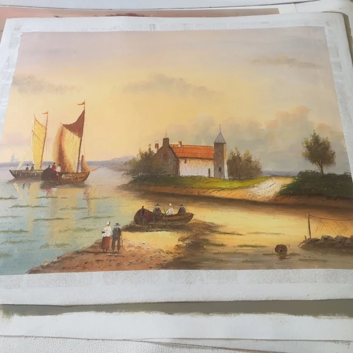 油画油画作品入选60.60