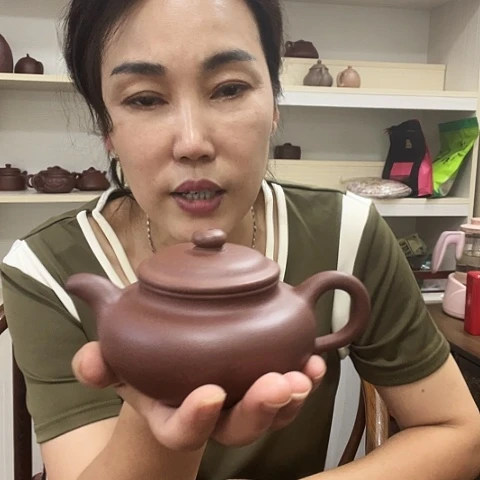 茶壶紫砂烈*底槽清微瑕防古260c c
