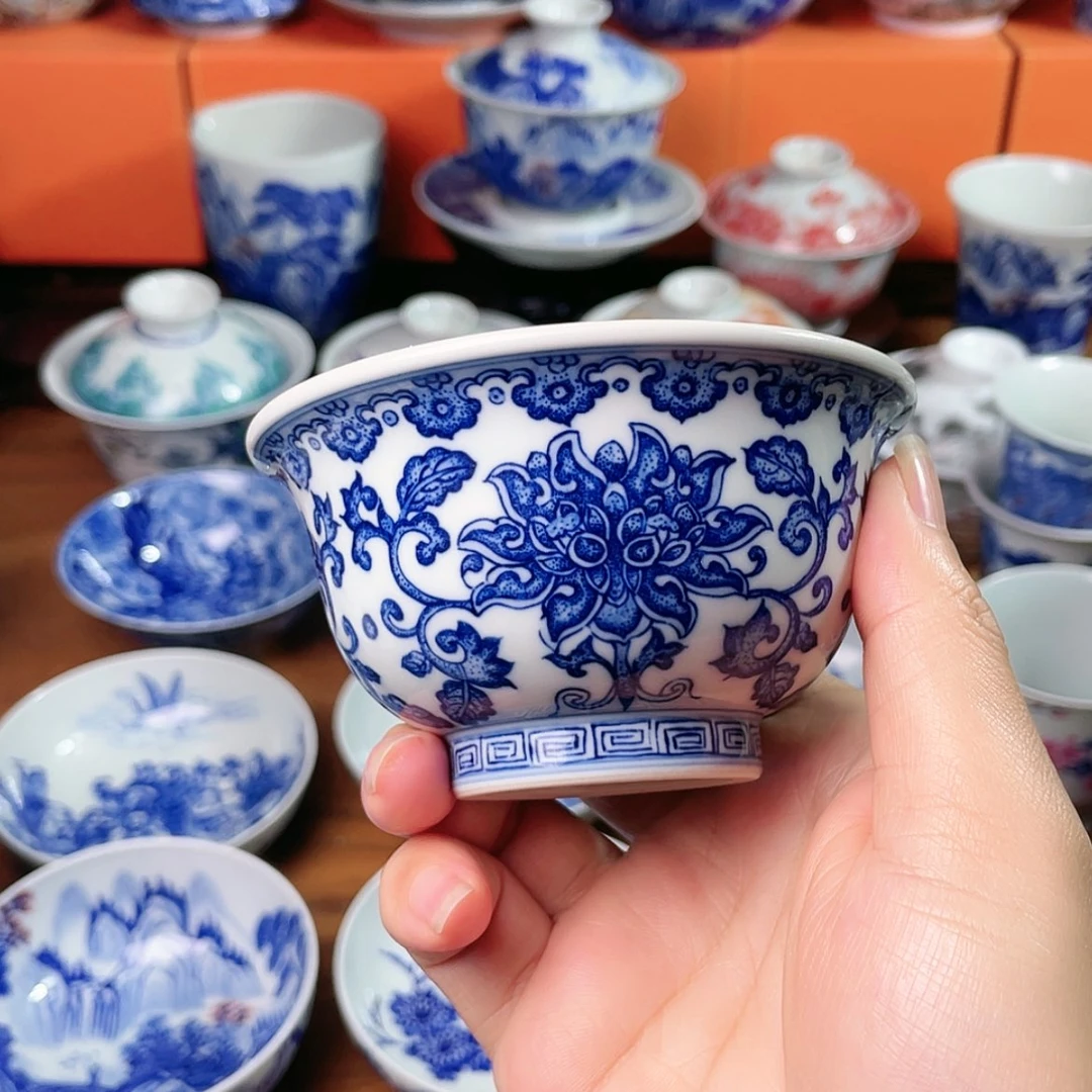 【闪购商品】杯宜***宏全手工手绘景德镇